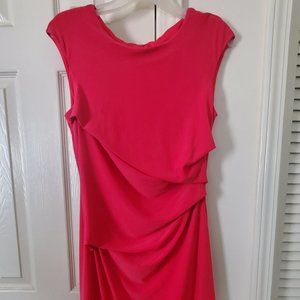 Pink Ruffled Cocktail Dress (CATO'S)